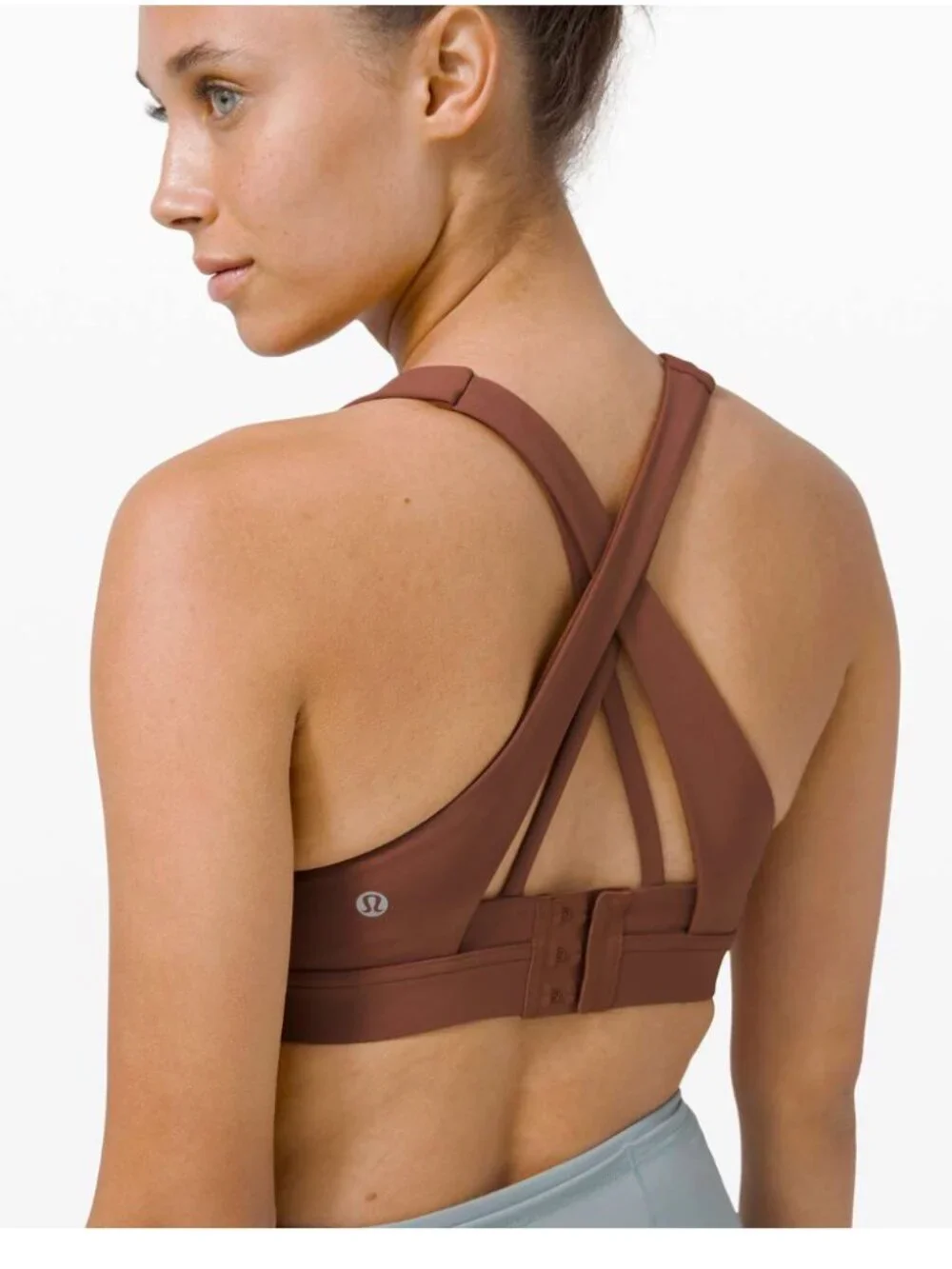Lululemon Stash It All Bra in Ancient Copper